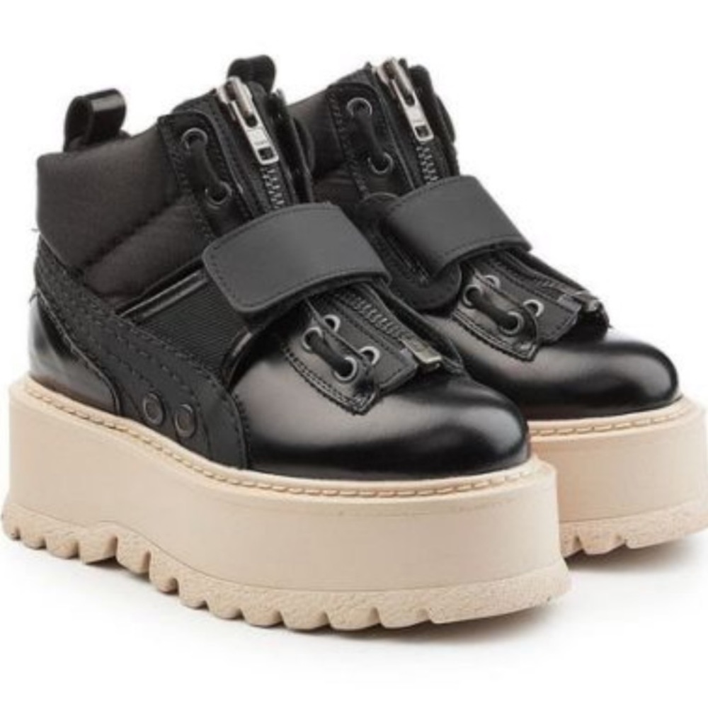 authentic puma fenty platform boots 5.5